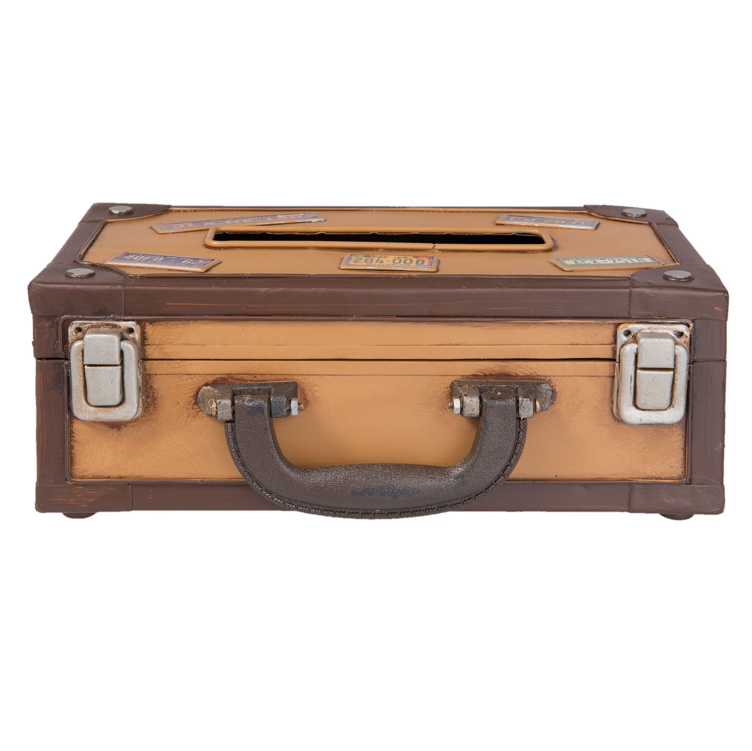clayre-eef-tissuebox-metall-shabby-beige-24x15x9-cm image 2
