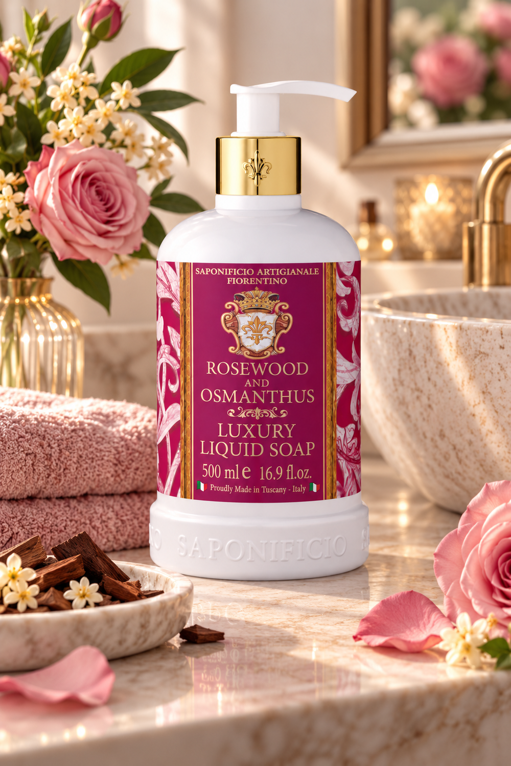 saponificio-fiorentino-rosewood-osmanthus-fl-ssigseife-500ml image 2