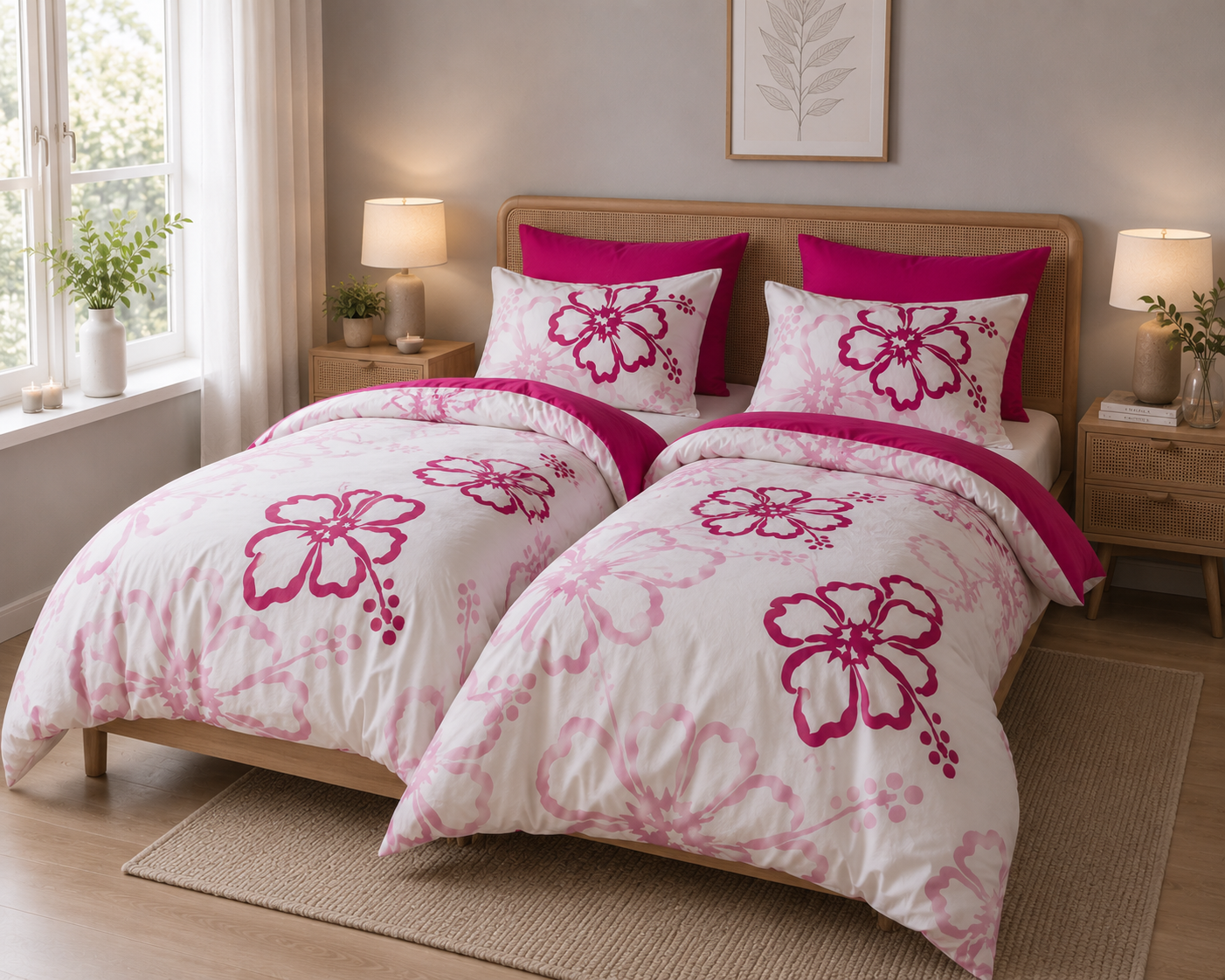 bettw-sche-135x200-pink-blumen-wendebettw-sche-2-tlg image 3