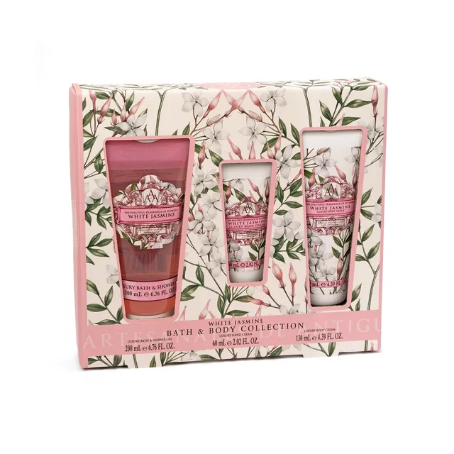 white-jasmine-geschenkset-bath-body-390-ml-blumig-vegan image 1
