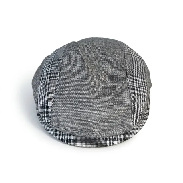samis-flatcaps-schieberm-tze-leinen-hellgrau-herren image 1