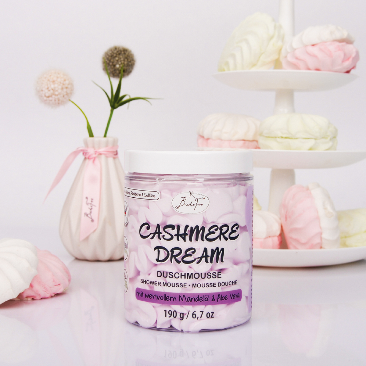 badefee-cashmere-dream-duschmousse-190-g-granatapfel image 2
