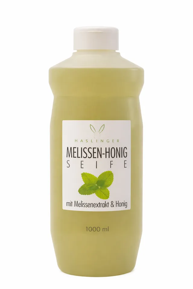 haslinger-melissen-honig-fl-ssigseife-nachf-ller-1000-ml image 1