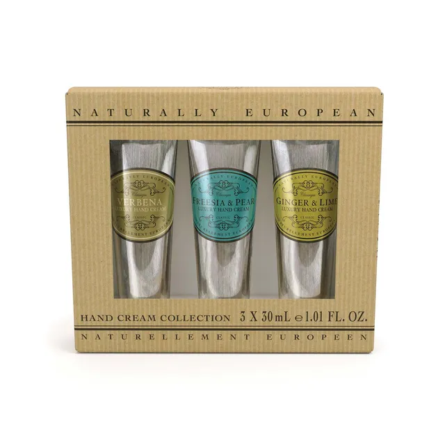 naturally-european-handcreme-set-3x30-ml-ginger-lime-verbena-freesia image 1