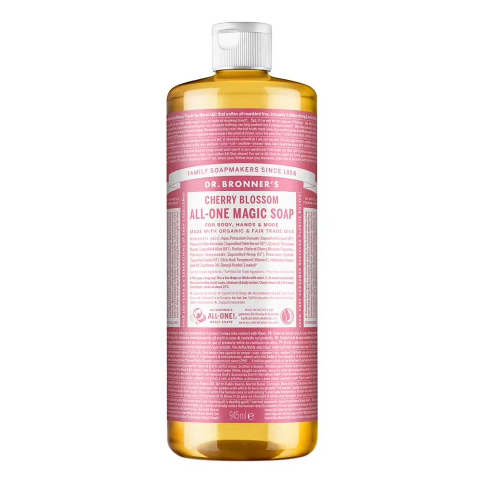 dr-bronner-s-cherry-blossom-naturseife-945-ml-18-in-1 image 1