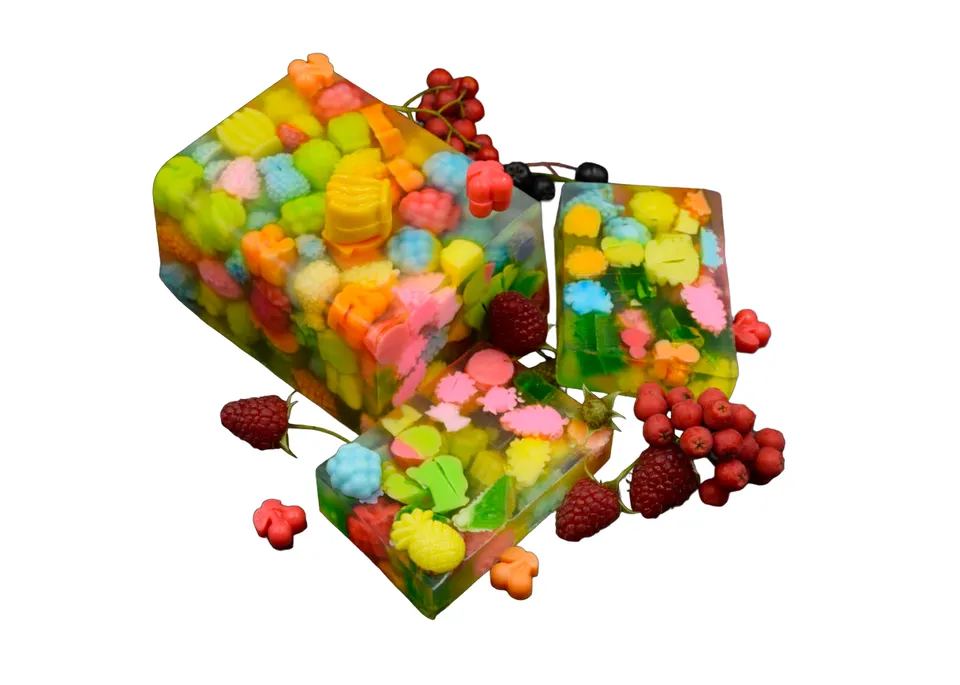 nesbel-seife-fruchtmix-glycerin-ziegenmilch-100-g-fruchtig image 1