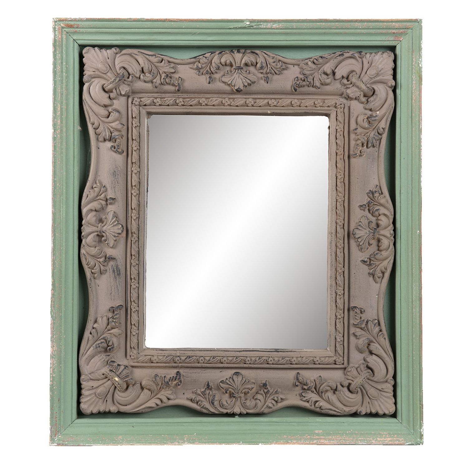 clayre-eef-wandspiegel-holz-glas-shabby-41x47-cm-wei image 1