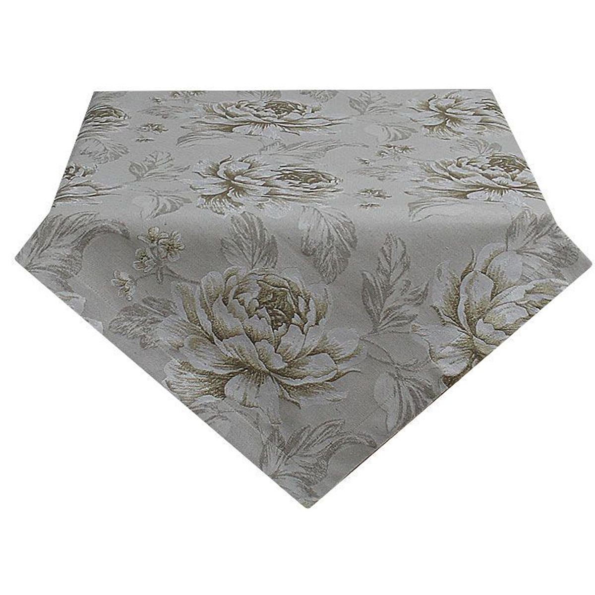 hossner-kerstin-tischdecke-85x85-cm-braun-beige-blumen image 1