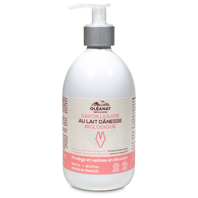 oleanat-eselsmilch-bio-fl-ssigseife-500-ml-empfindliche-haut image 1