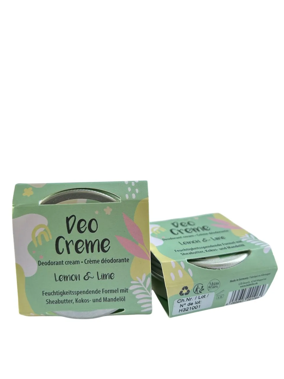badefee-deo-creme-lemon-lime-deocreme-45-ml-zart image 1