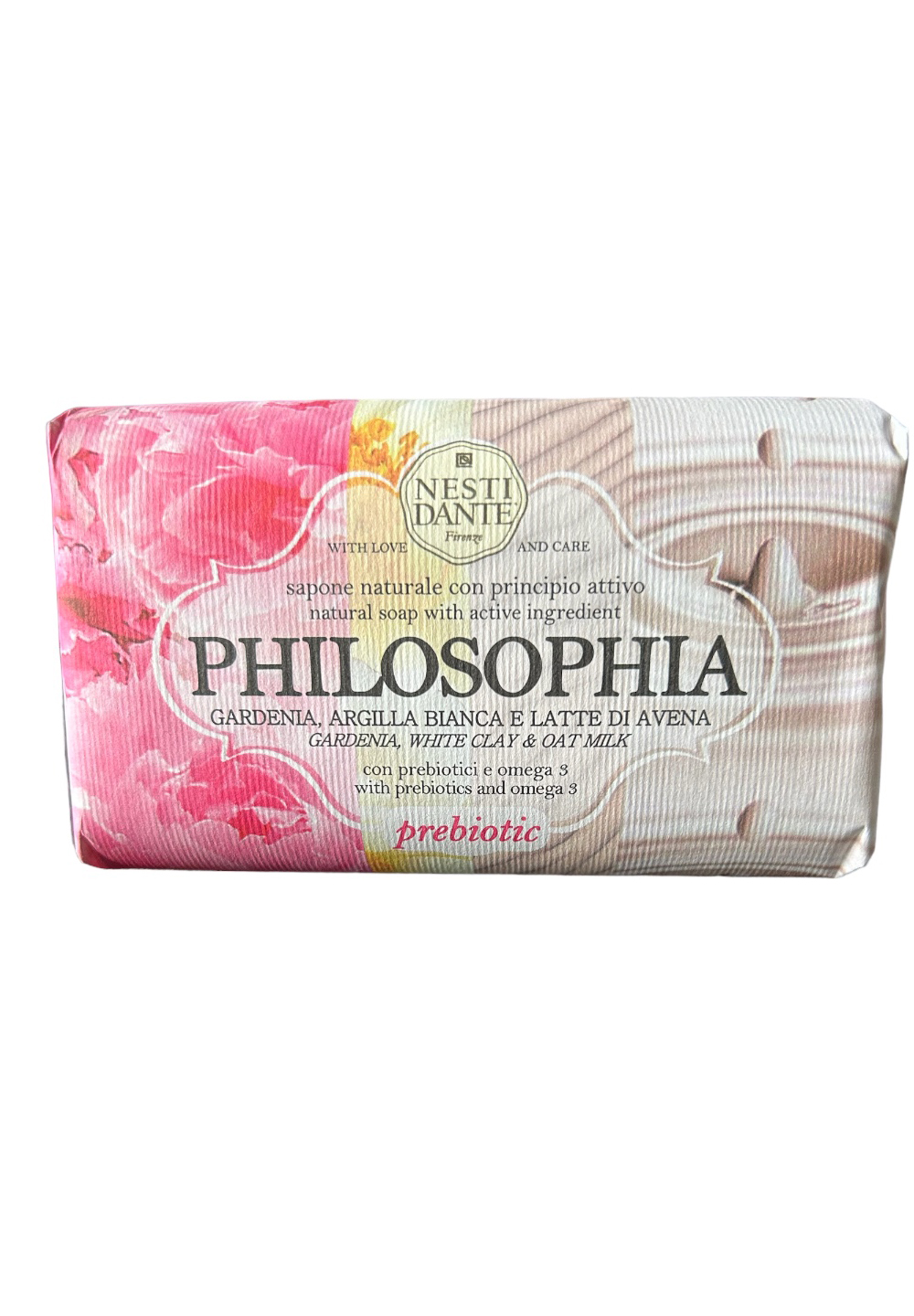 nesti-dante-philosophia-prebiotic-seife-gardenie-st-ckseife-250g image 1