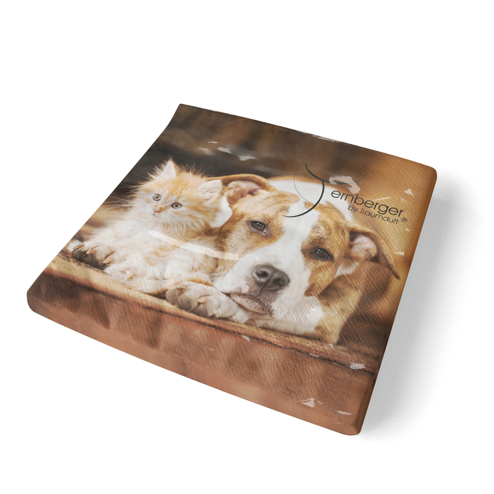 traumduft-servietten-hund-katze-33x33-cm-3-lagig-20-st-ck image 2