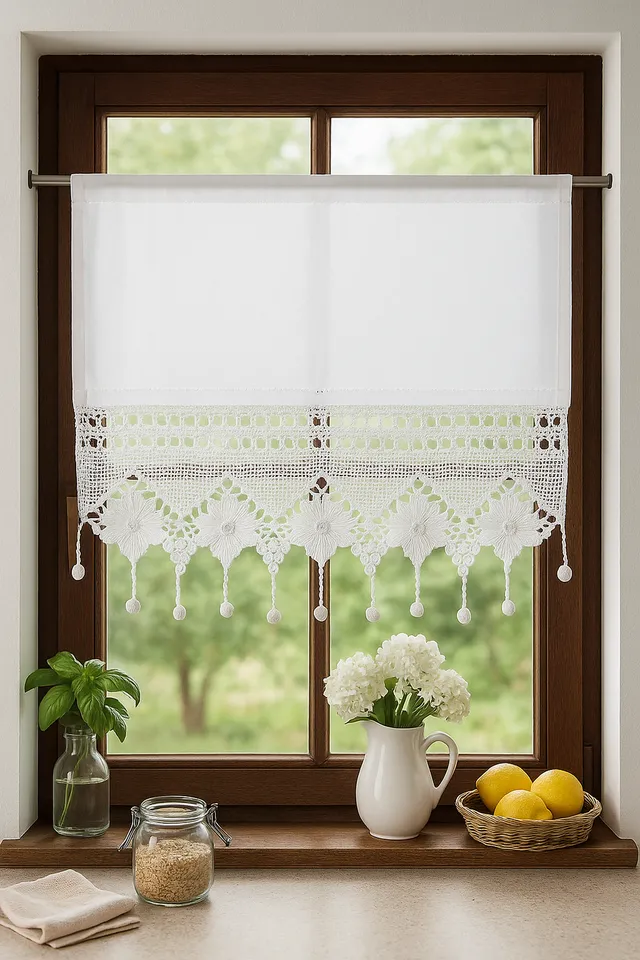fenstervorhang-baumwolle-h-kelspitze-wei-35x60-cm-vintage image 1