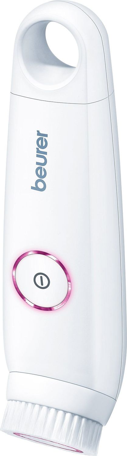 beurer-fc-45-gesichtsb-rste-wasserfest-wei-pink-batterie image 2