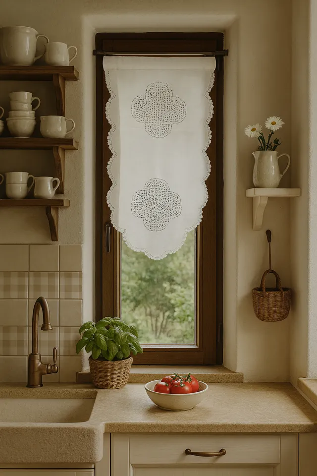 fenstervorhang-baumwolle-h-kelspitze-wei-45x75-cm image 1