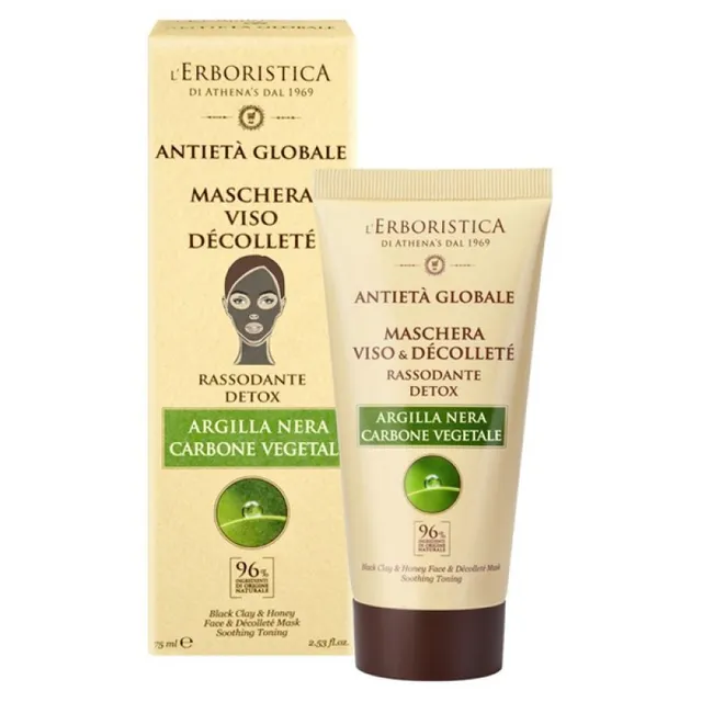 l-erboristica-antieta-crememaske-schwarze-tonerde-75-ml image 1