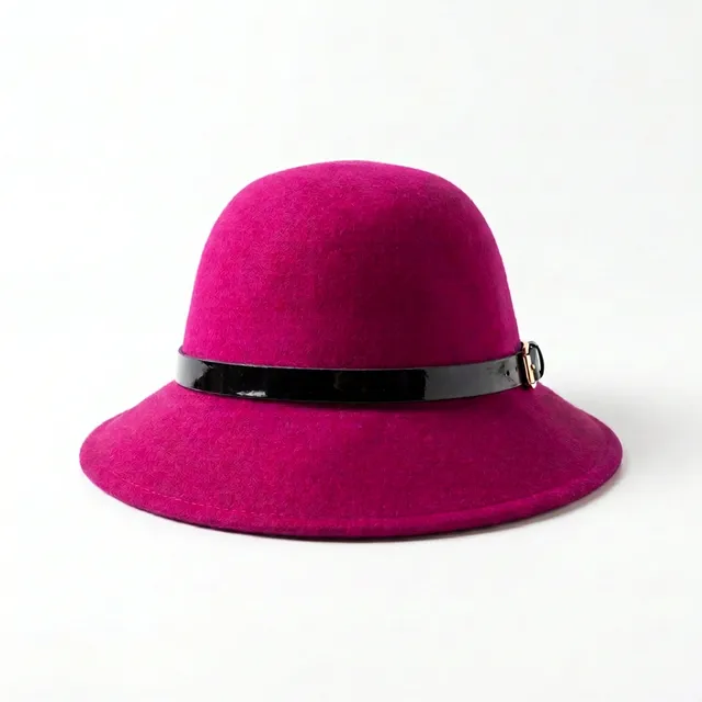 samis-cloche-wollfilzhut-pink-one-size-wasserabweisend image 1