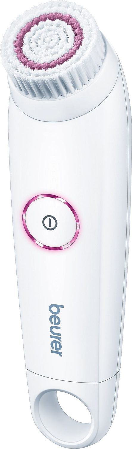 beurer-fc-45-gesichtsb-rste-wasserfest-wei-pink-batterie image 1