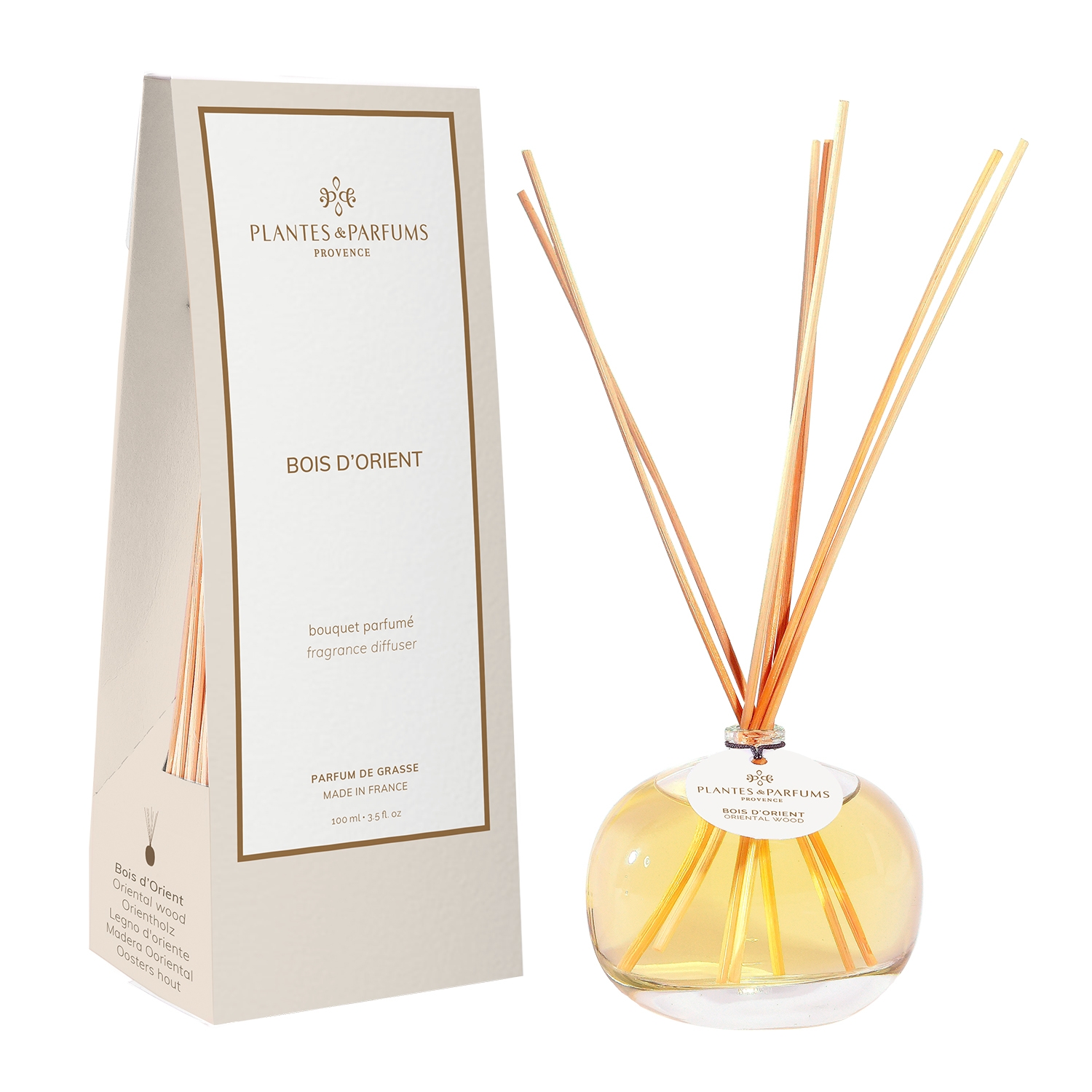 plantes-parfums-reed-diffuser-oriental-wood-100-ml image 1