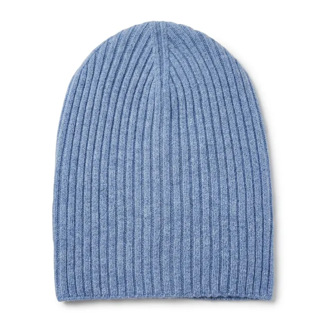 samis-beanie-gerippt-merinowolle-cashmere-m-tze-rot-unisex image 1