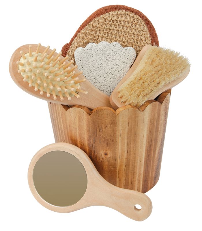 croll-denecke-wellness-geschenkset-6-teilig-sauna-holzbottich image 1