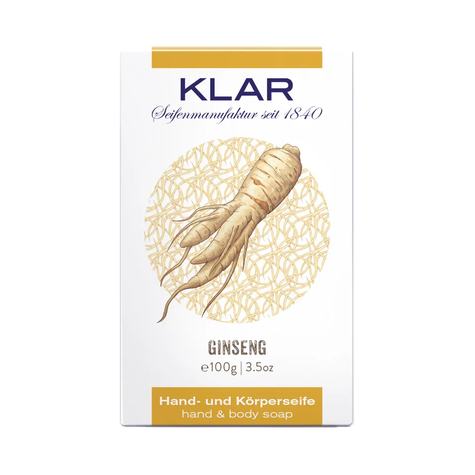 klar-ginsengseife-palm-lfrei-feste-seife-100-g-parf-mfrei image 1