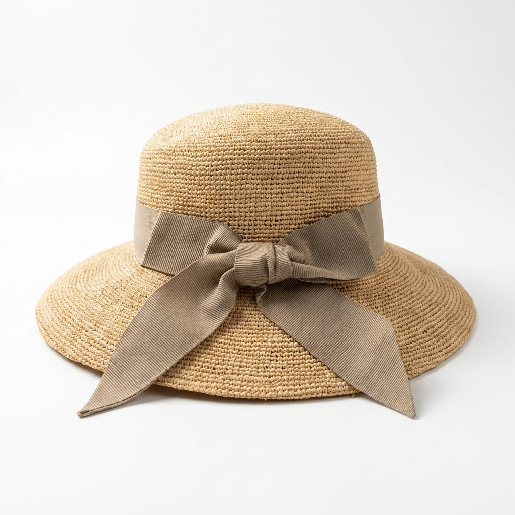 samis-cloche-raffia-strohhut-natur-breit-sommer-damen image 3