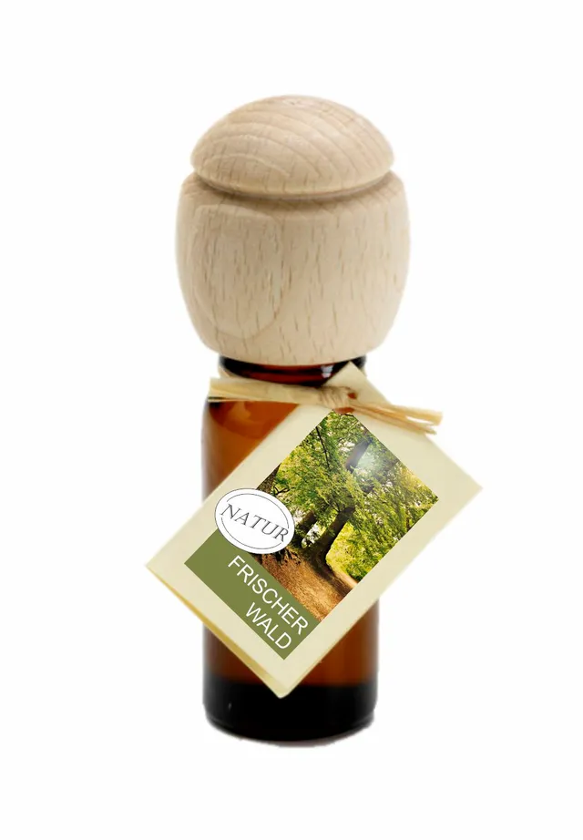 piccolino-duft-l-frischer-wald-10-ml-mit-buchenholz image 1