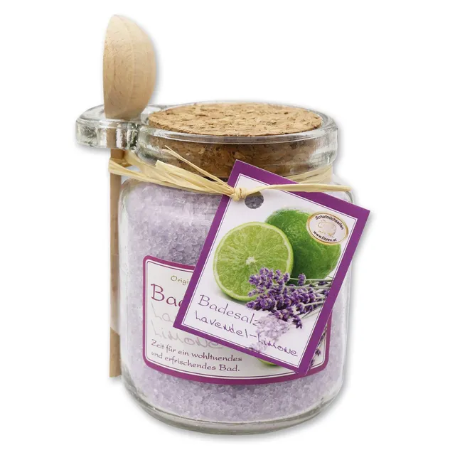 florex-badesalz-lavendel-limone-glas-300-g image 1