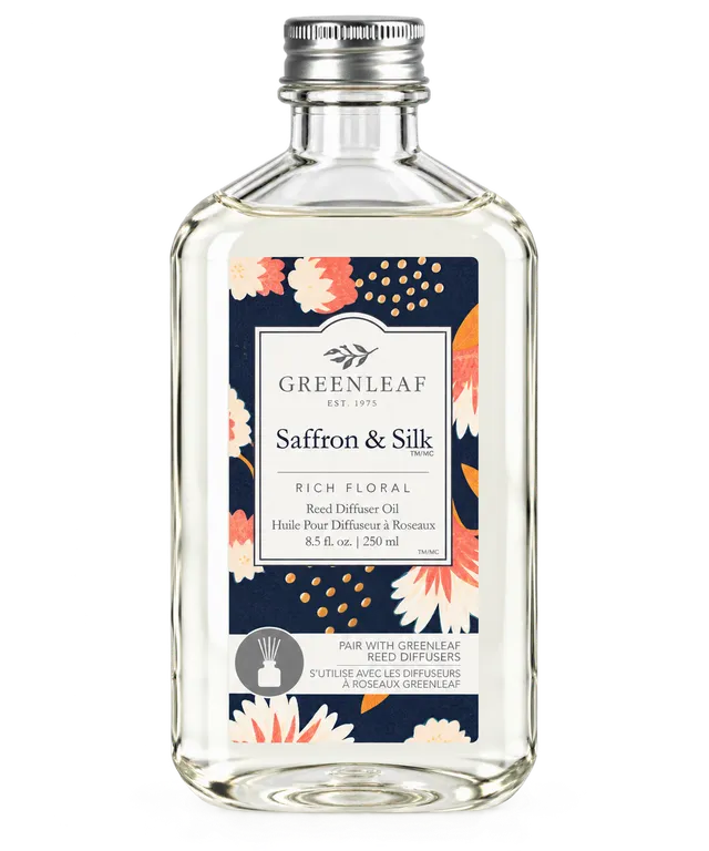 greenleaf-saffron-silk-raumduft-250-ml-floral-warm-st-bchen image 1