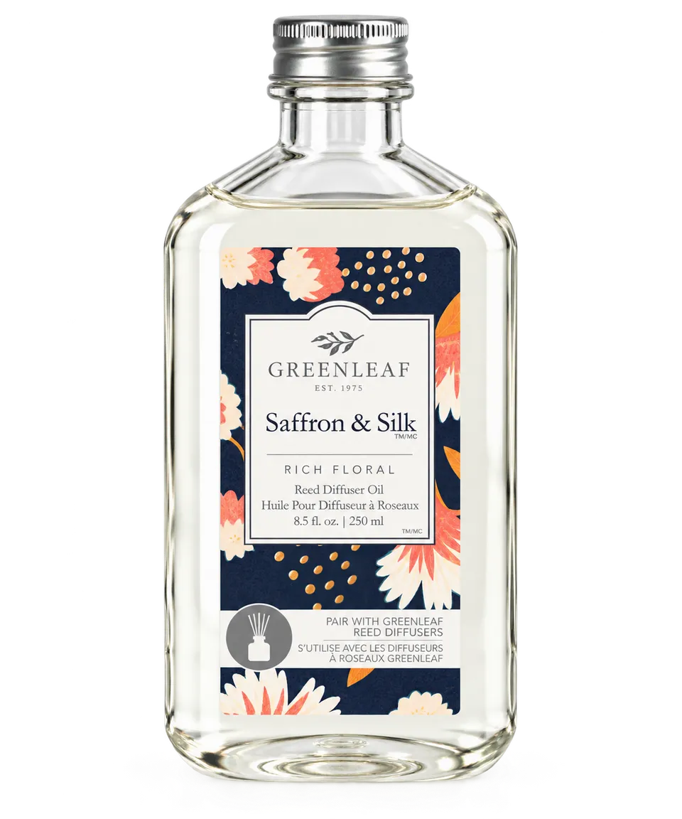 greenleaf-saffron-silk-raumduft-250-ml-floral-warm-st-bchen image 1