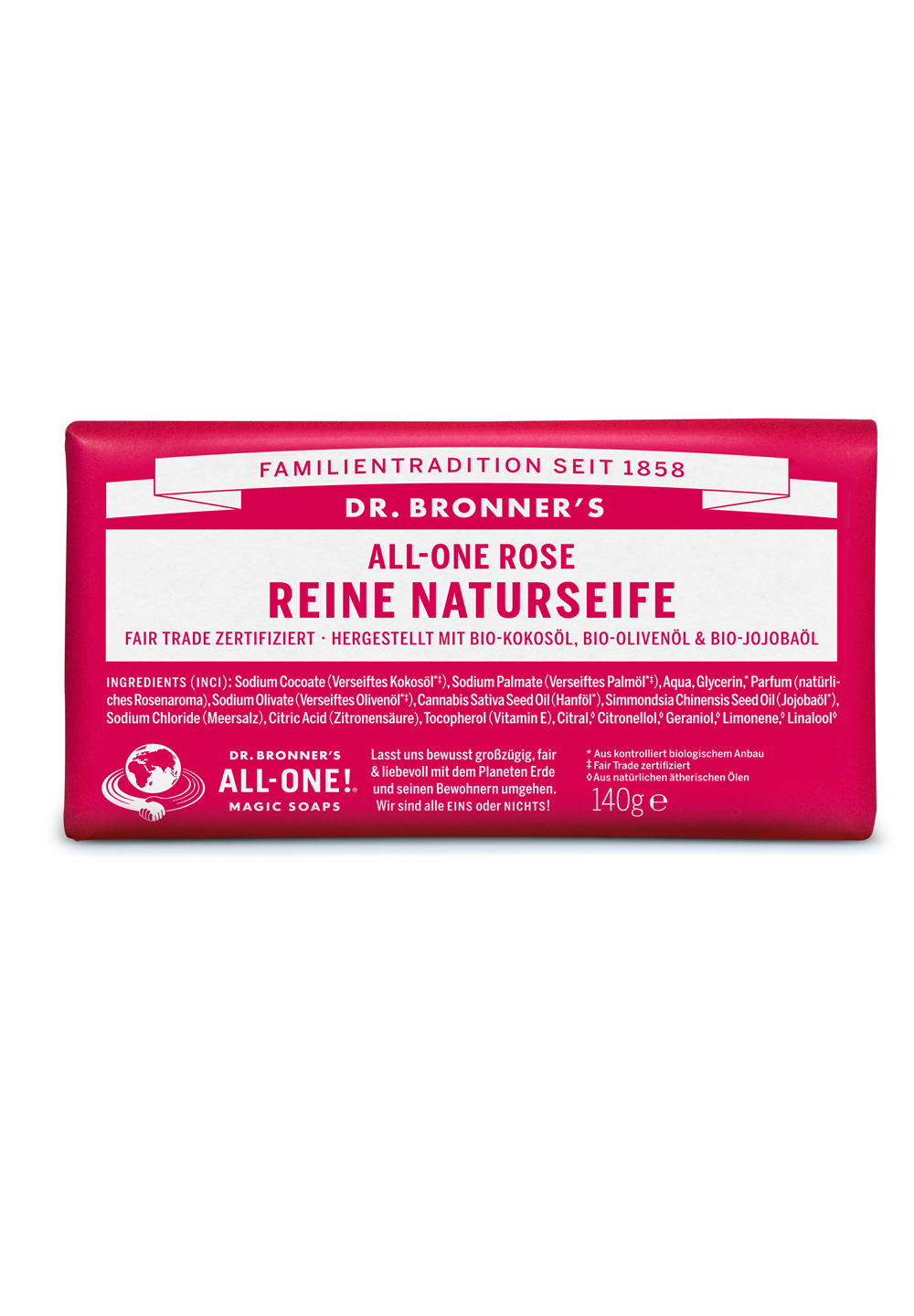 dr-bronner-s-rose-reine-naturseife-140-g-st-ckseife-vegan image 3