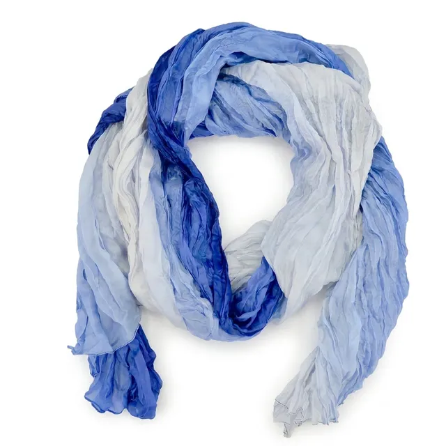 samis-seiden-crash-schal-blau-180x40-seide-farbverlauf image 1