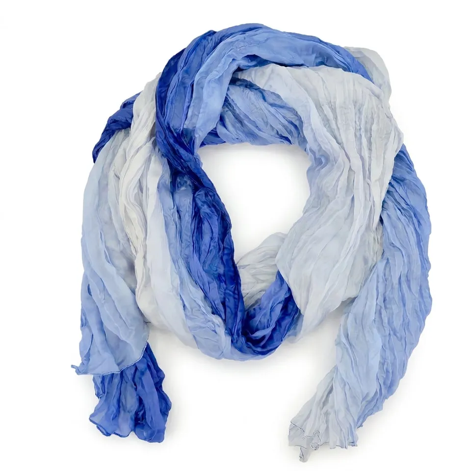 samis-seiden-crash-schal-blau-180x40-seide-farbverlauf image 1