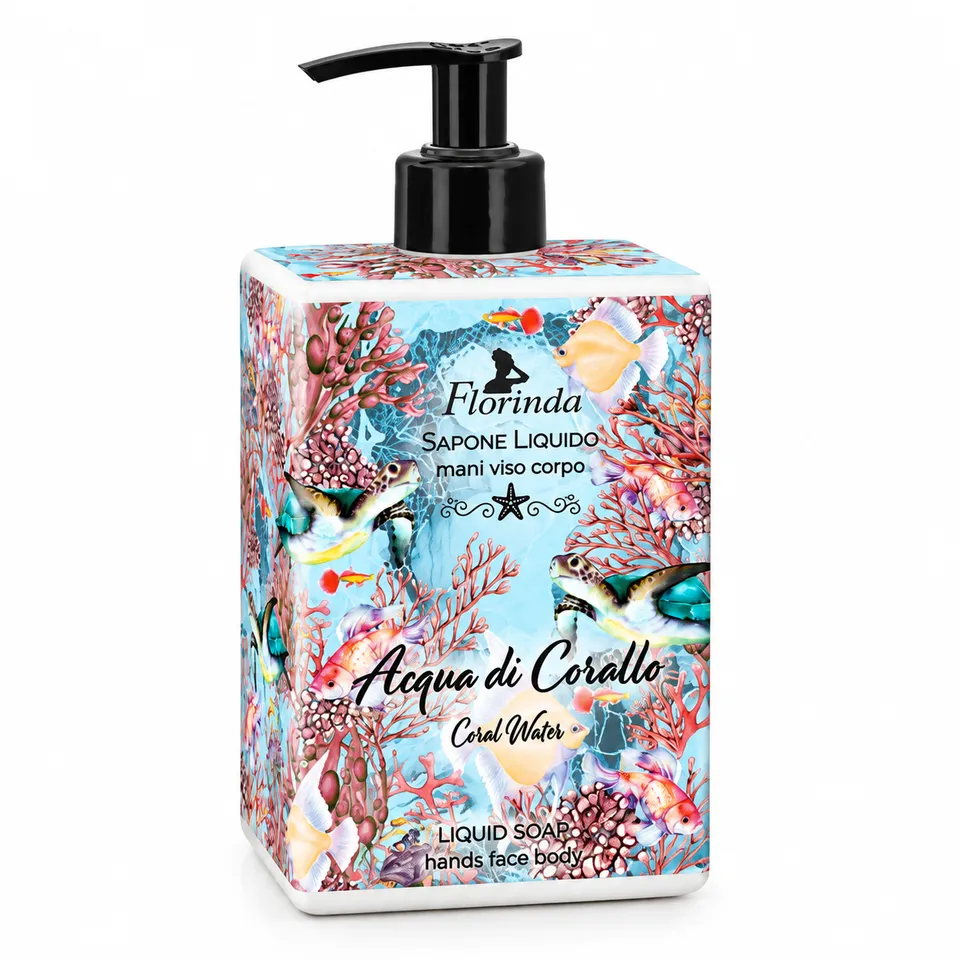 florinda-fl-ssigseife-acqua-di-corallo-pumpspender image 1