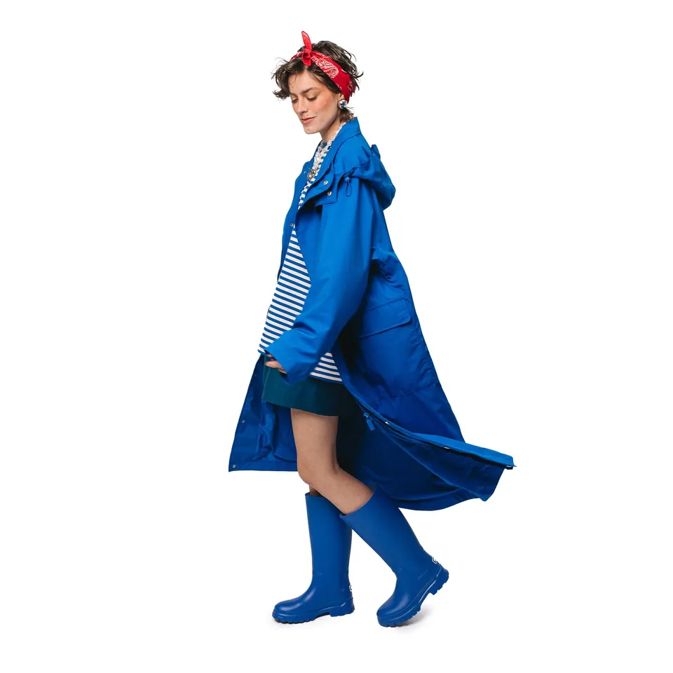 kubota-basic-regenmantel-unisex-kobalt-l image 1