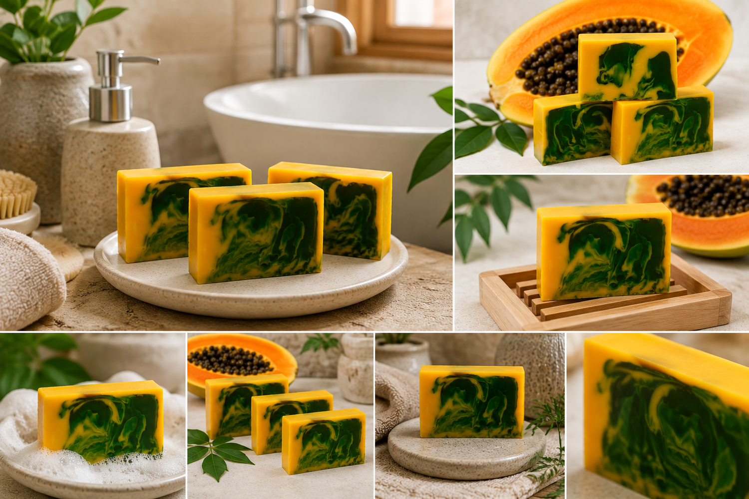 nesbel-papaya-seife-300-g-ziegenmilch-fruchtig-mit-peeling image 3