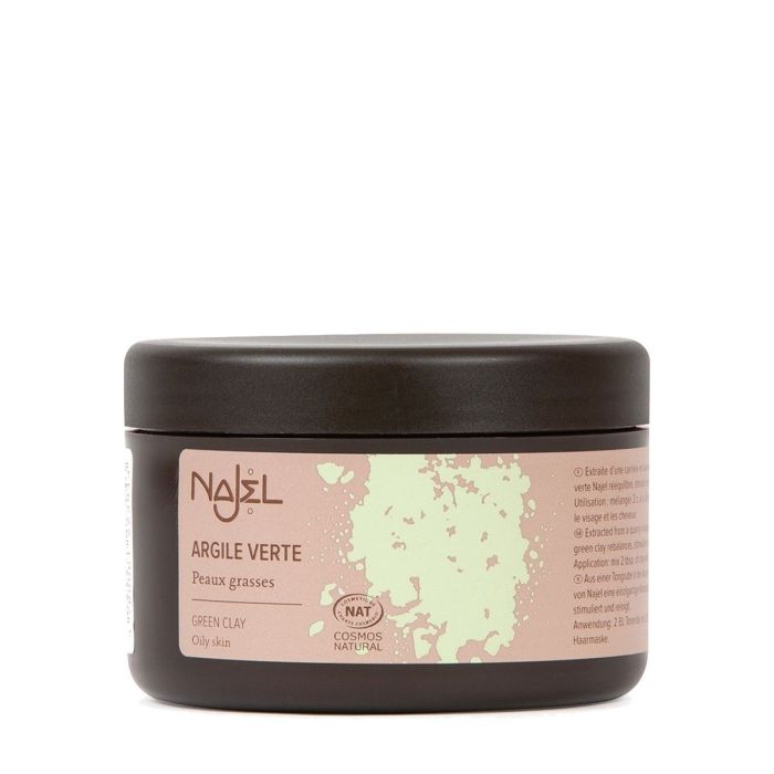 najel-gr-ne-tonerde-puder-gesichtsmaske-150-g-fettige-haut image 1