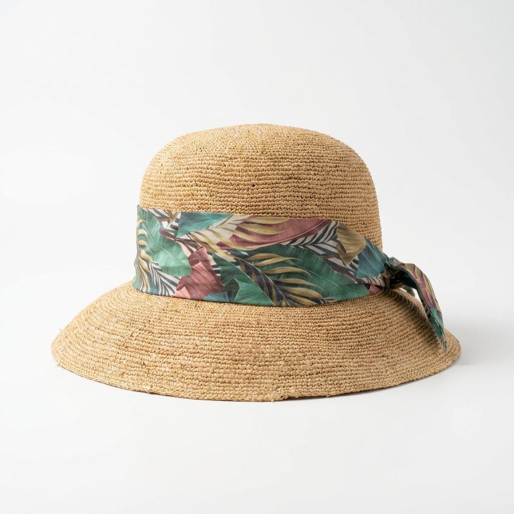 samis-cloche-raffia-glocke-strohhut-natur-uv-schutz image 4