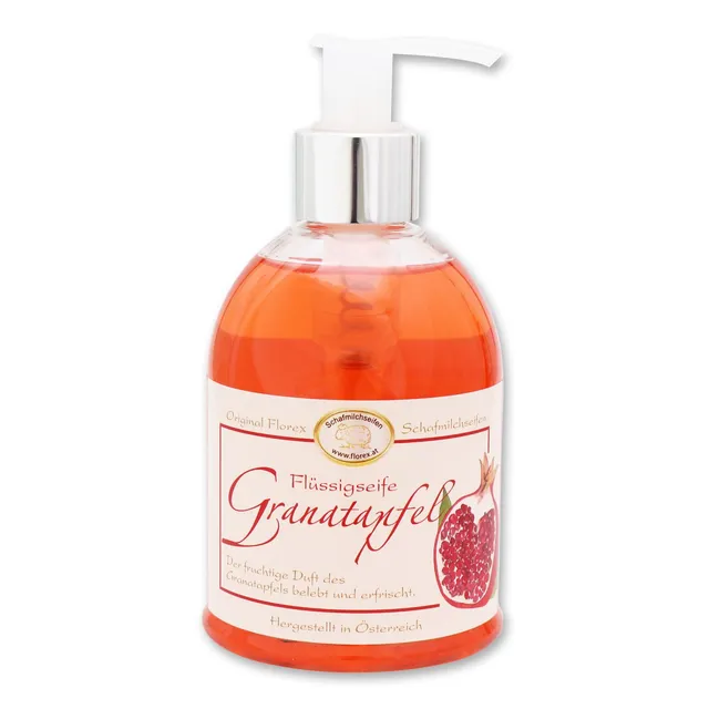 florex-fl-ssigseife-granatapfel-250-ml-bio-schafmilch-spender image 1