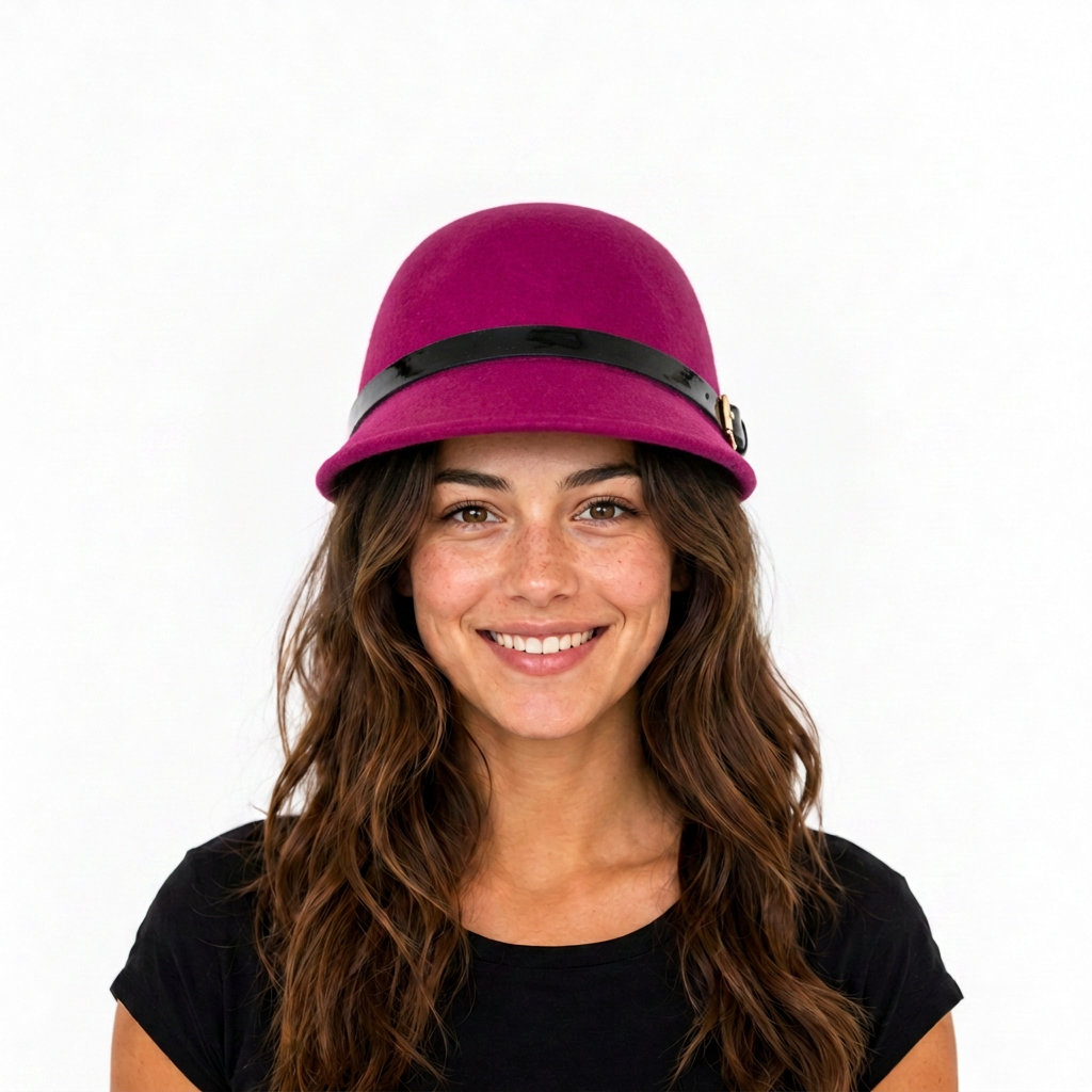 samis-cloche-wollfilzhut-pink-one-size-wasserabweisend image 5