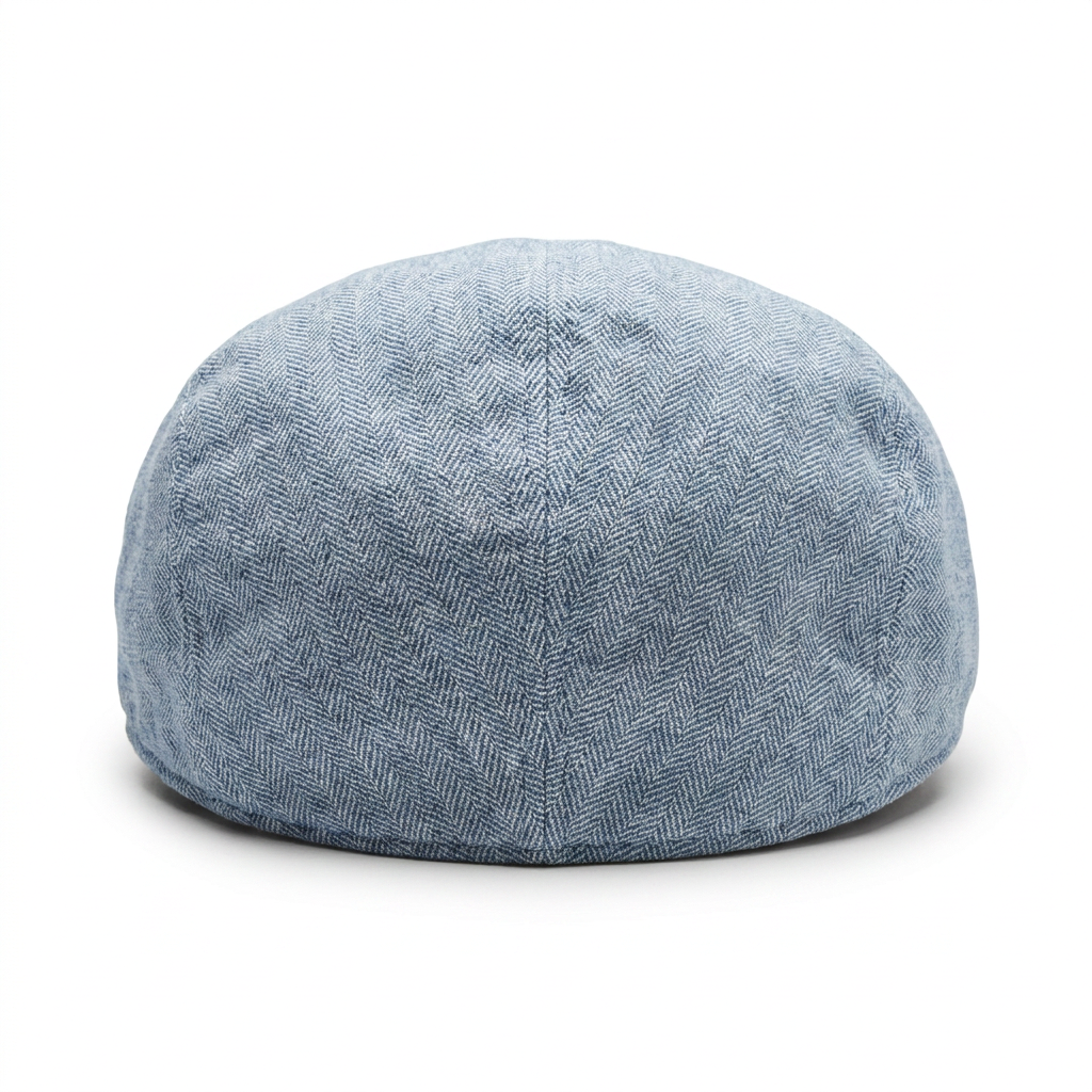 samis-flatcap-leinen-schieberm-tze-navy-fischgr-t-sommer image 4
