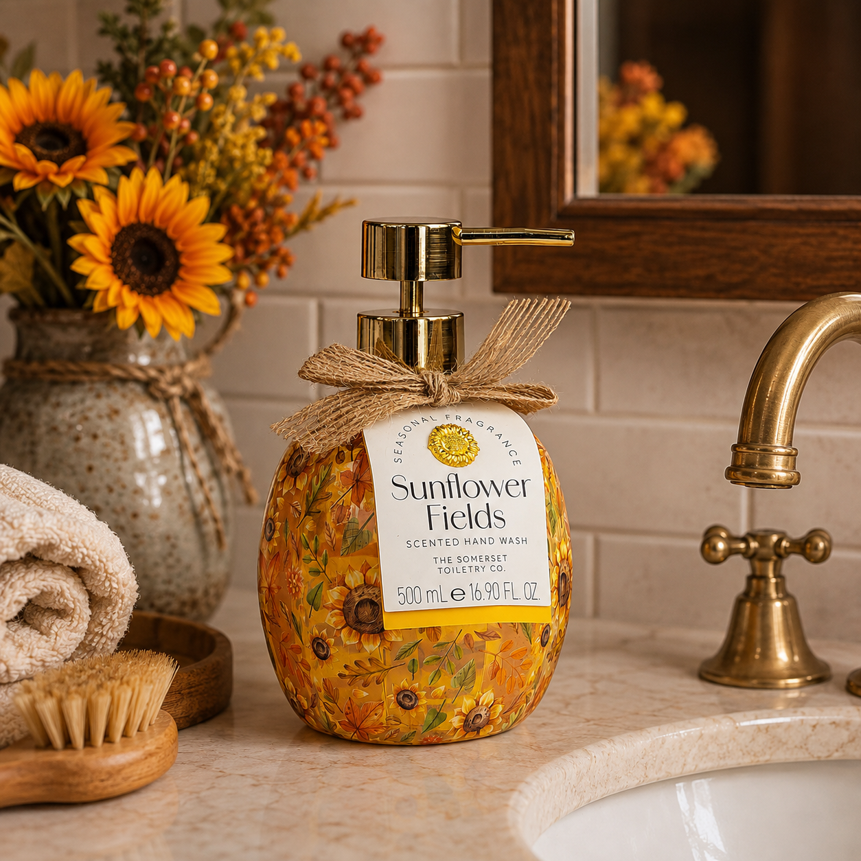 the-somerset-toiletry-sunflower-fields-handwaschgel-500-ml-blumig image 2