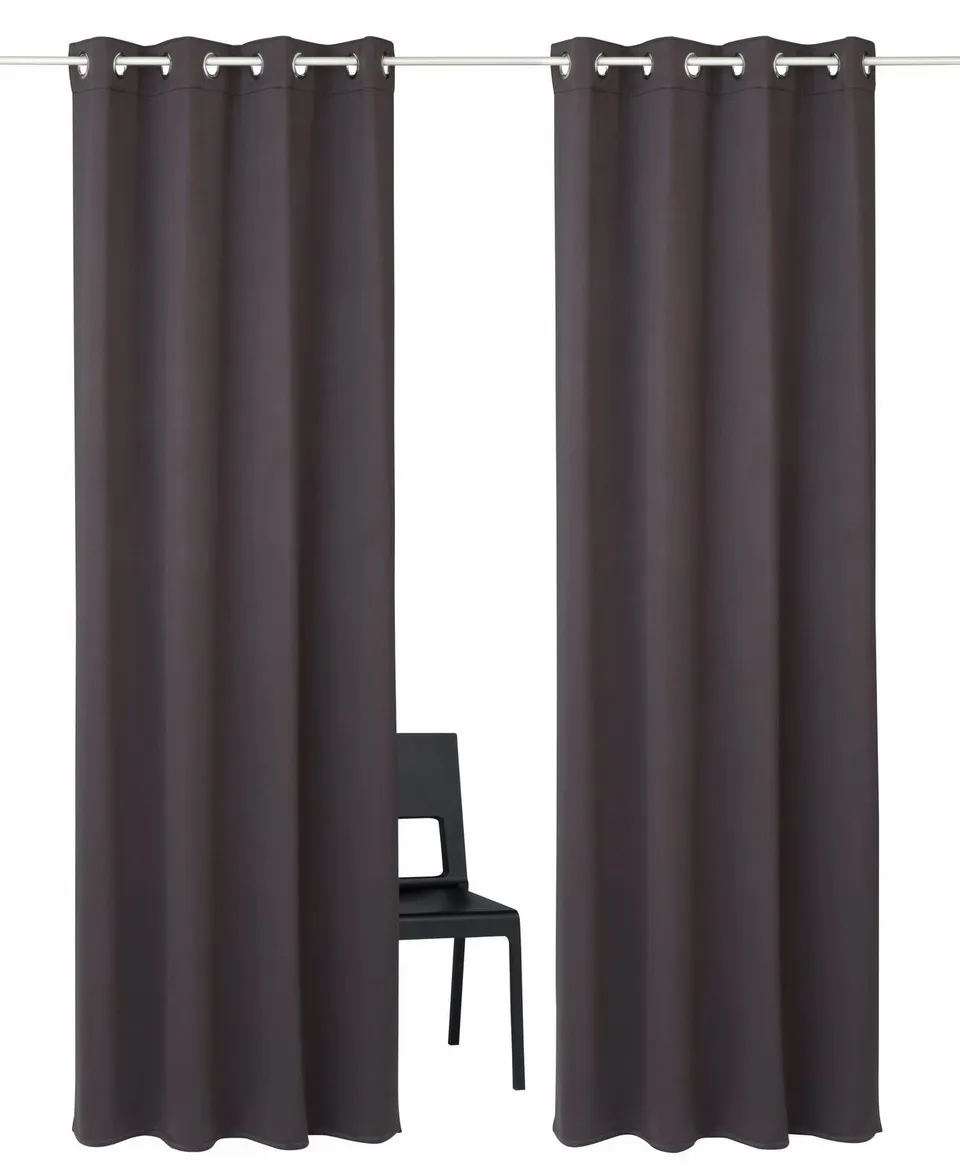my-home-solana-vorhang-verdunkelnd-schwarz-225x140-cm image 1