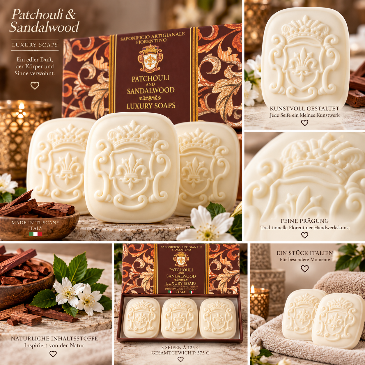 saponificio-fiorentino-seife-patchouli-3x125-g-duftseife image 3