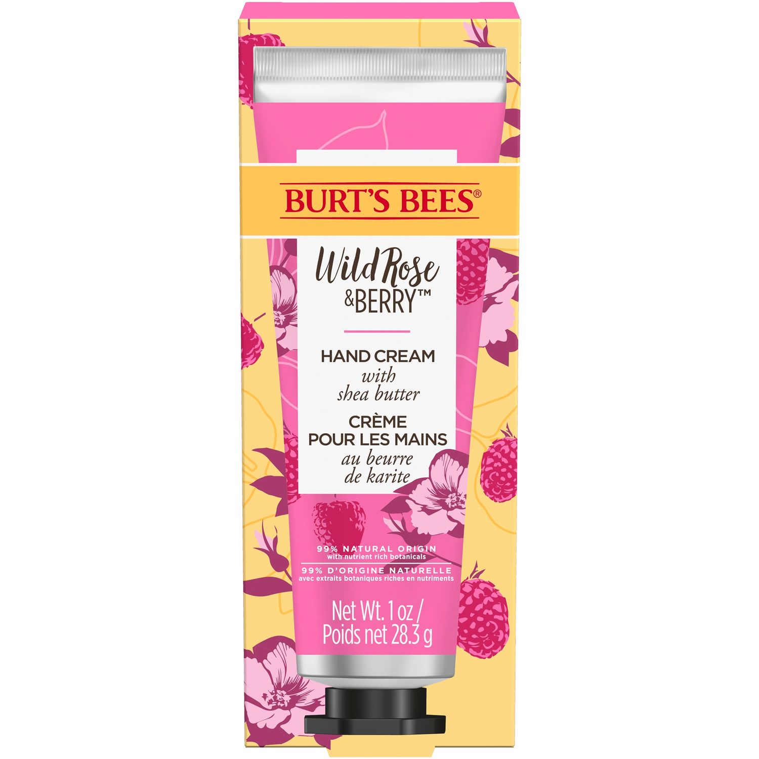 burt-s-bees-wild-rose-berry-handcreme-28-g-sheabutter image 3