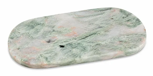 nesbel-marmor-servierplatte-oval-30x15-cm-k-seplatte-grau-braun image 1
