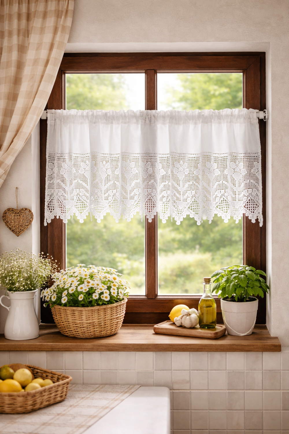 fenstervorhang-baumwolle-h-kelspitze-wei-30x125-cm-vintage image 2