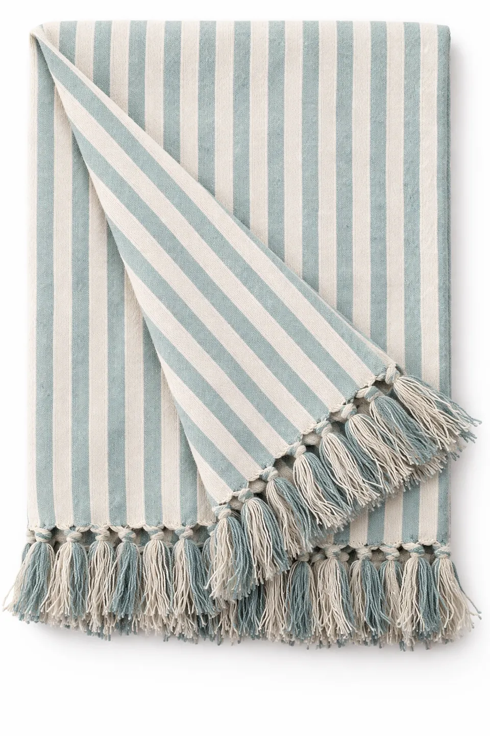 au-maison-wohndecke-gestreift-baumwolldecke-130x180-cm image 1