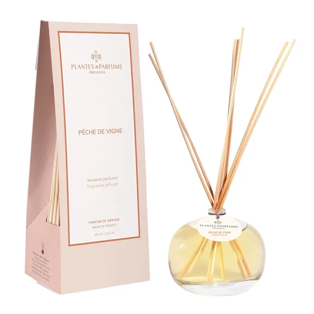 plantes-parfums-fresh-peach-reed-diffuser-100-ml-pfirsich image 1